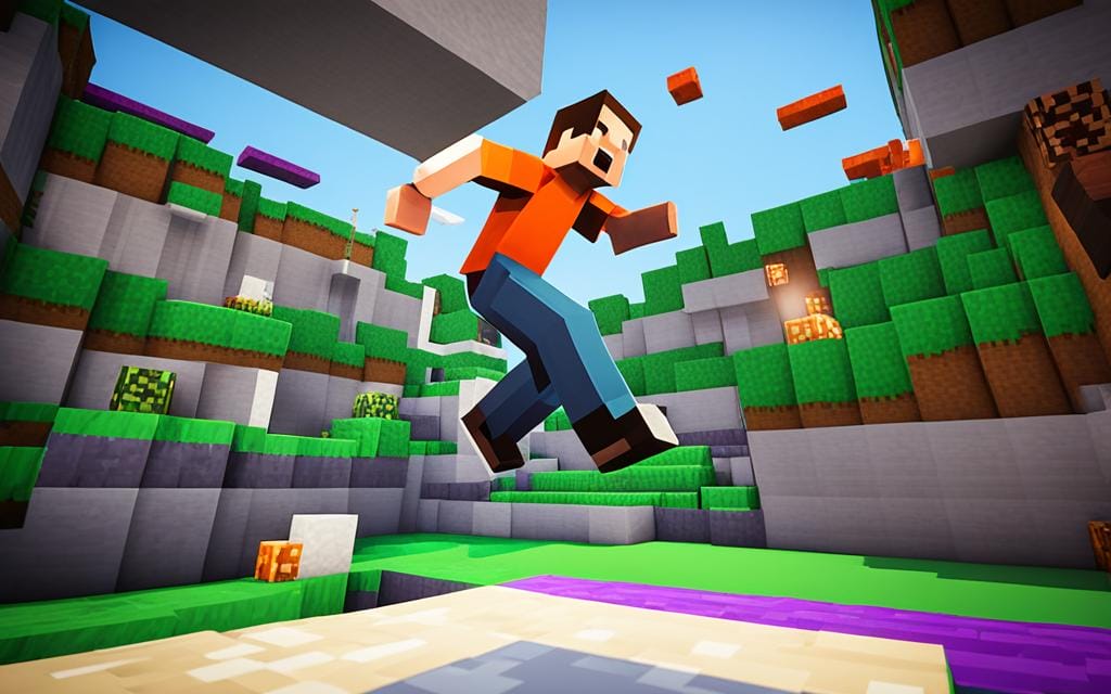 Mastering Parkour in Minecraft