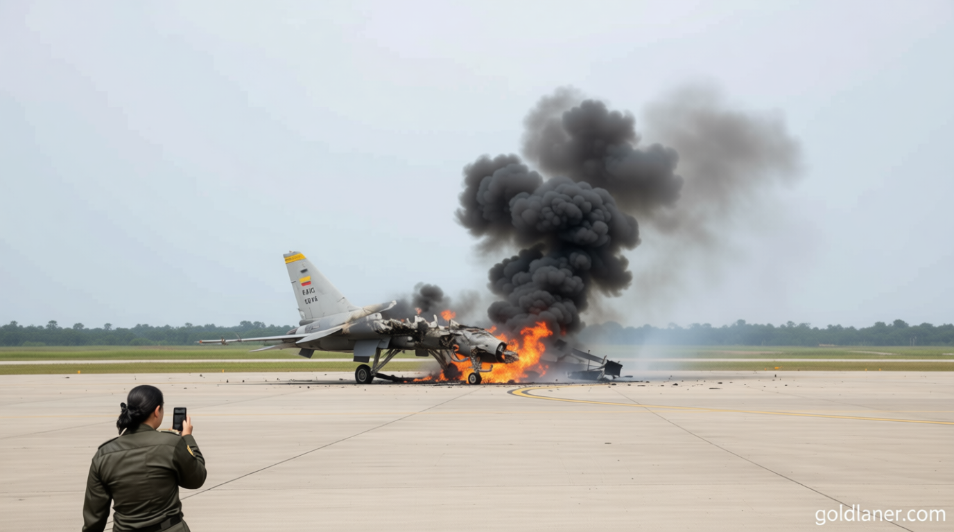 Scores killed as Colombian military plane crashes on takeoff