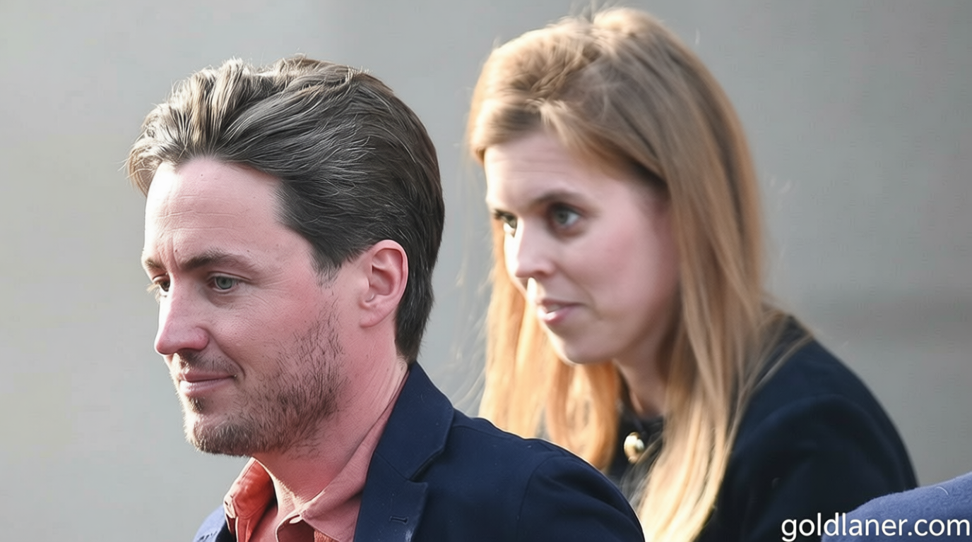 Princess Beatrice puts on united front with husband Edo during lunch out amid fears her ‘marriage is in trouble’ in wake of Epstein scandal