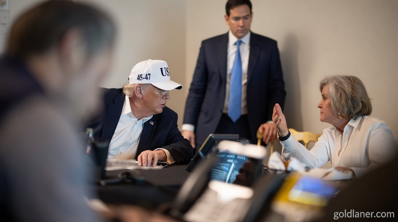 Terrifying ‘security breach’ spotted in Trump’s Situation Room as Ice Maiden Susie Wiles faces blowback