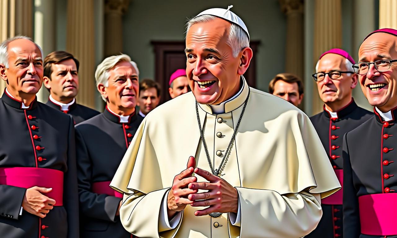 Watch: Vance heckled as he chides Pope