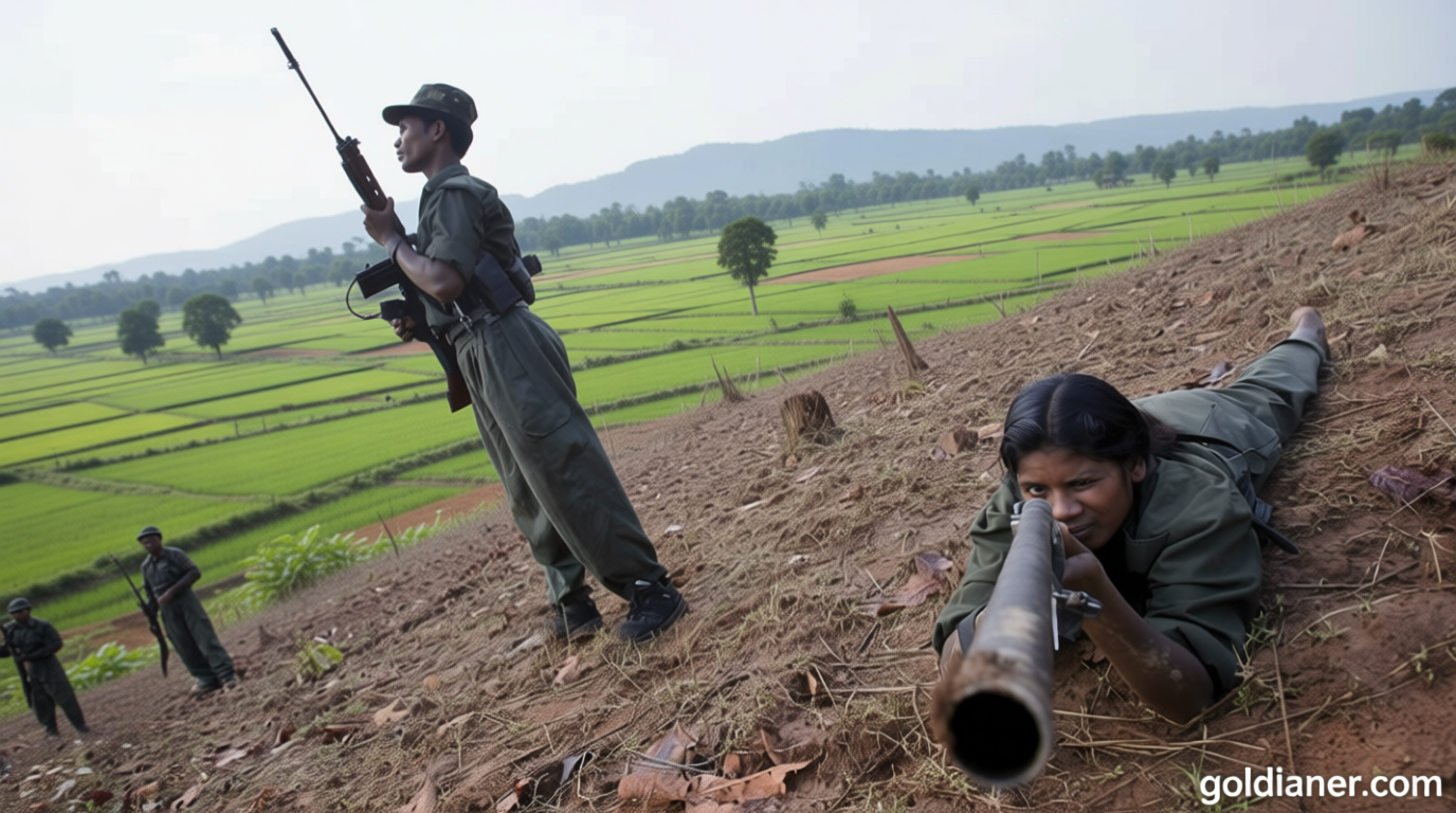 Some of the world’s last Maoist rebels are in India. Their decades-long rebellion is in its death throes