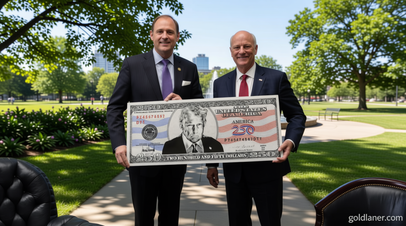 Trump admin planning to potentially put president’s image on commemorative $250 bill