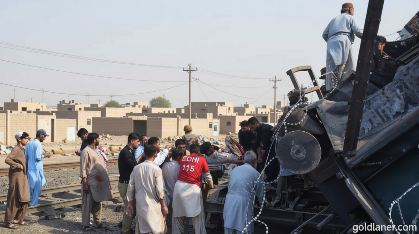 Bomb attack near railway station in southwest Pakistan kills at least 23