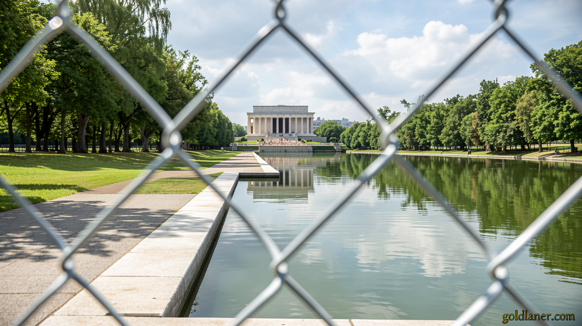 Three more people charged with damaging Reflecting Pool after Trump’s multimillion-dollar restoration