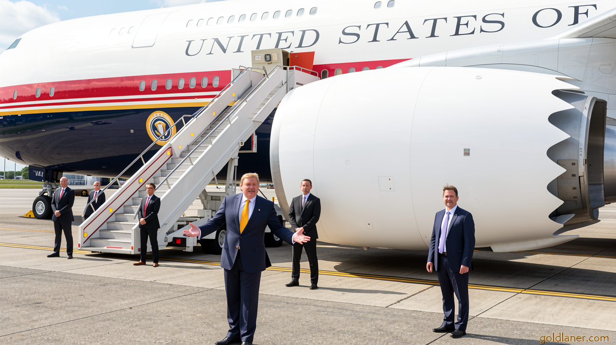 Security concerns prompted Trump to depart Turkey on older plane while sending Qatari-donated jet ahead, officials say