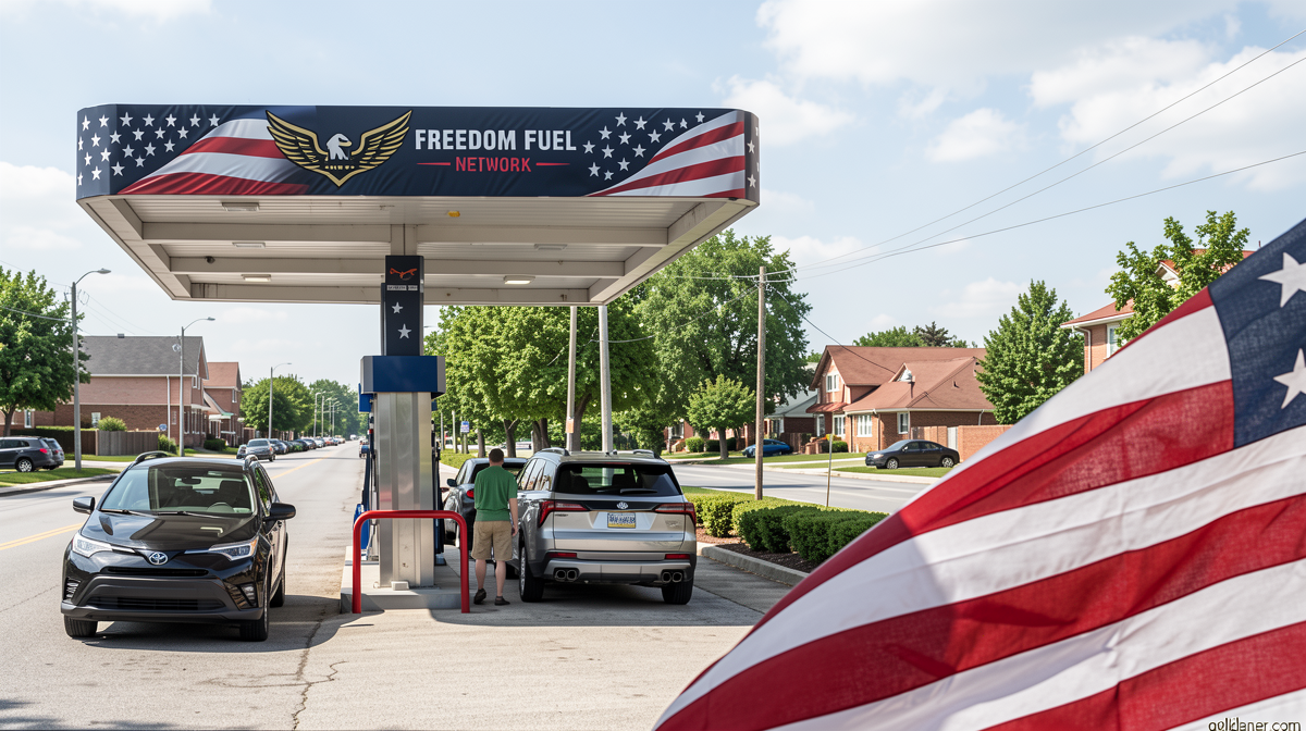 Trump promotes ‘Freedom Fuel’ stations that sell cheap gas. How they’re able to do so is unclear