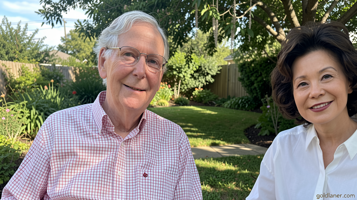 McConnell says after weeks of speculation that hospitalization was due to a fall