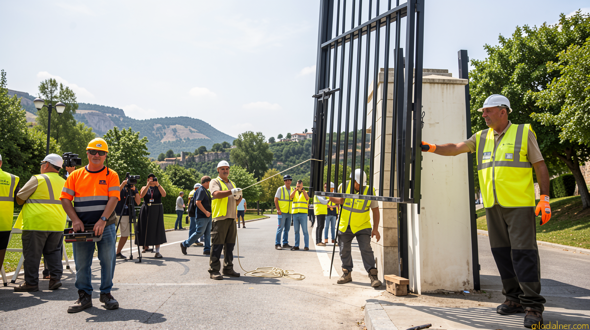 There’s a tiny piece of Britain in the Mediterranean. And its border has just vanished
