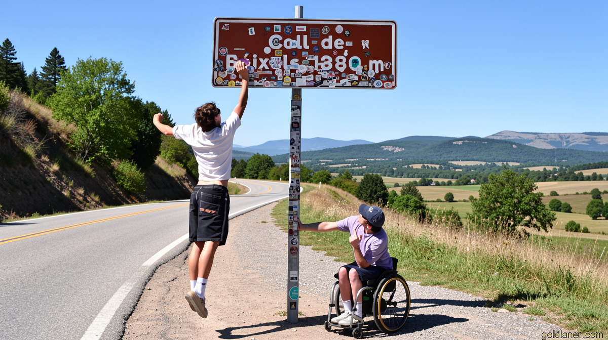 He was told he’d never walk again. He set off on a trip around the world with his best friend anyway