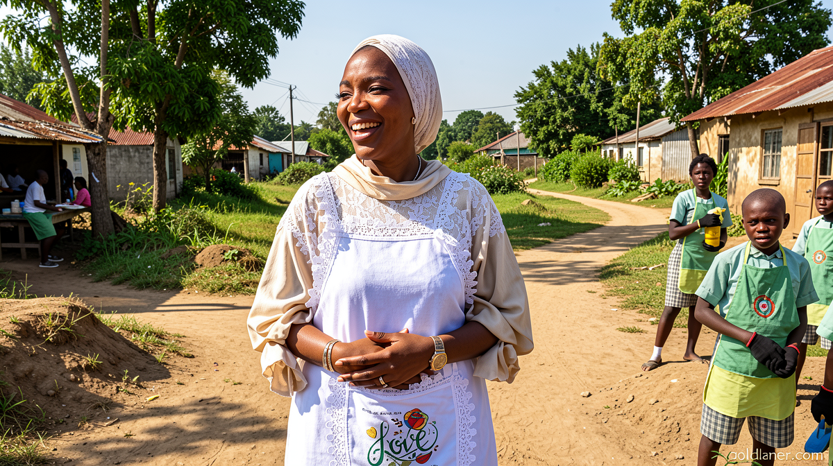 In Nigeria’s oil heartland, Olori Atuwatse III sees a different resource