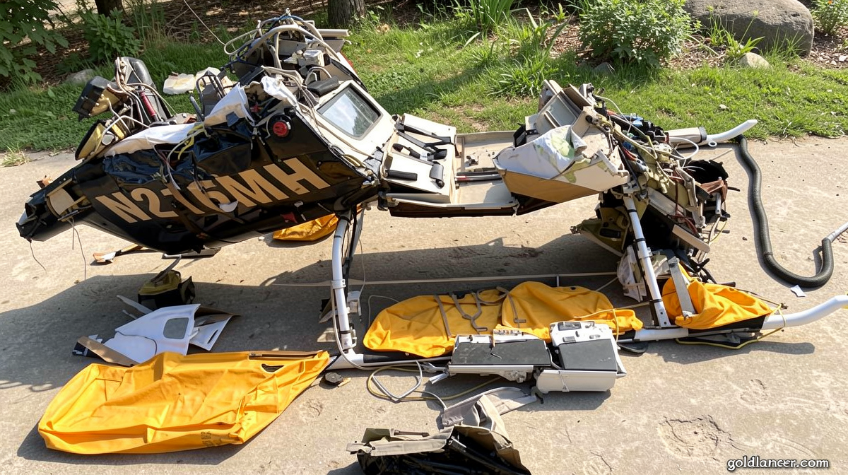 Tourist helicopter hit flock of birds before crashing into the Hudson River last April, NTSB says