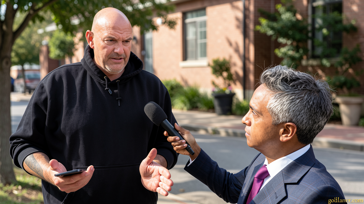 Fetterman lays out ‘red line’ over leaving Democratic Party: Israel