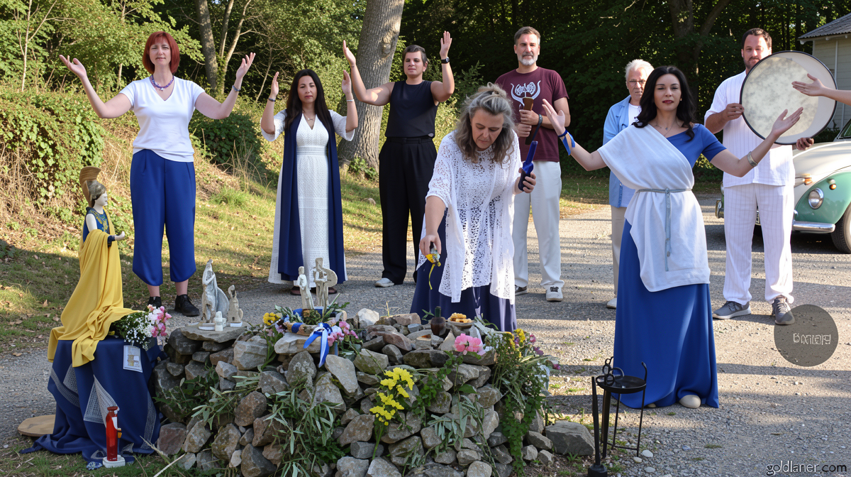 These people say worshiping ancient Greek gods is a route to modern happiness
