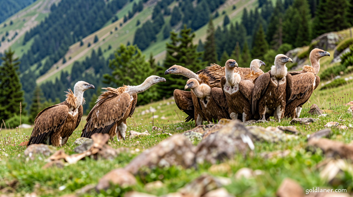 Nature’s cleanup crew: Stunning photos show vultures in a different light