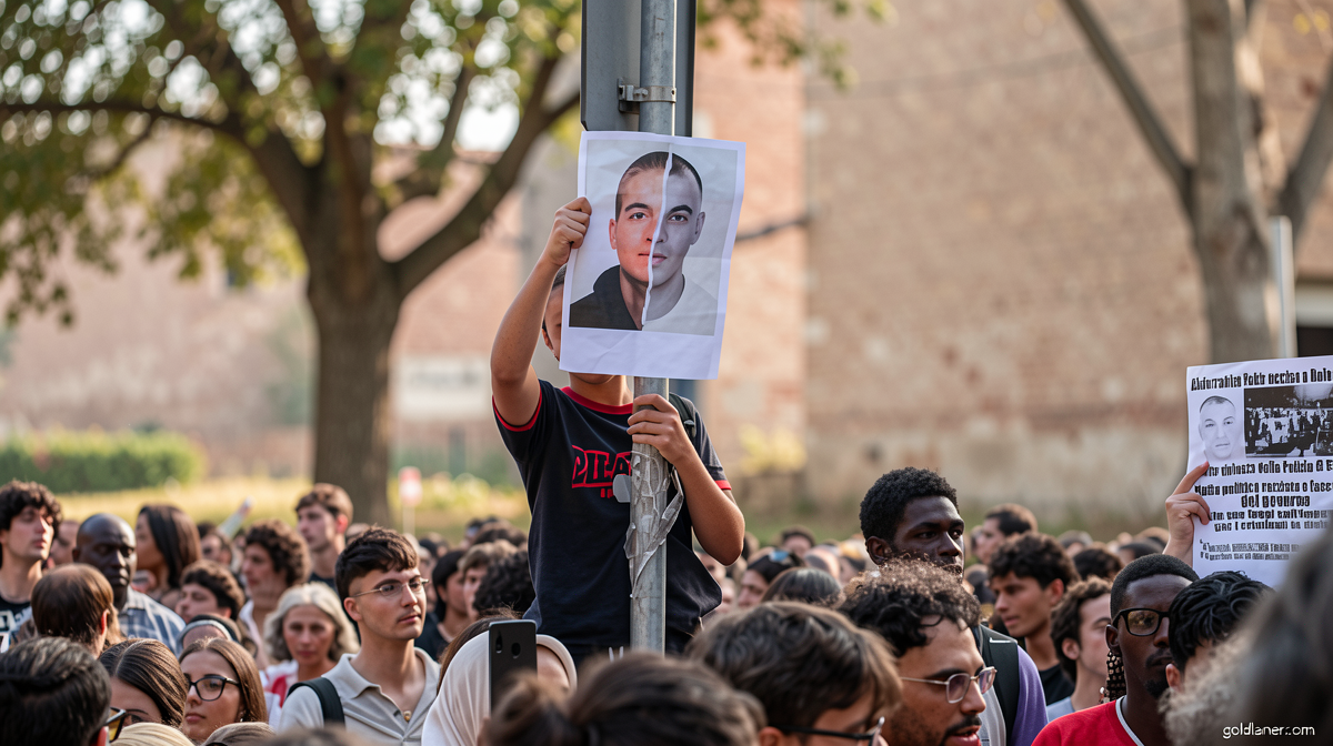 Moroccan man’s death in Italian police custody sparks some violent protests and calls for justice