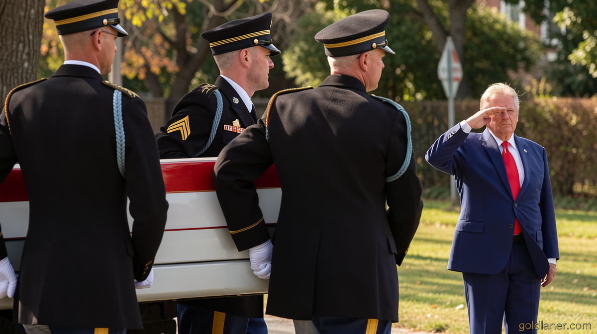 Trump greets the fallen as he faces a decision point on Iran