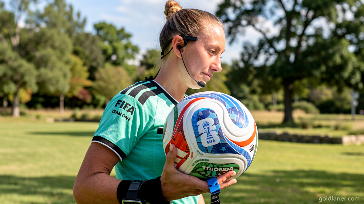 Meet the World Cup referee paving the way for women