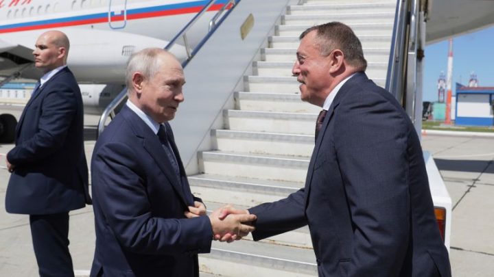 Putin pays his first visit to Pacific island chain claimed by Japan, drawing a protest from Tokyo