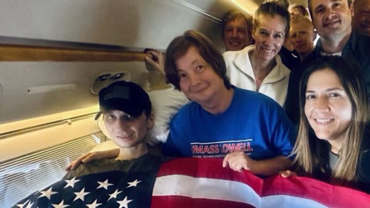 US Marine veteran Robert Gilman arrives in US after release from detention in Russia