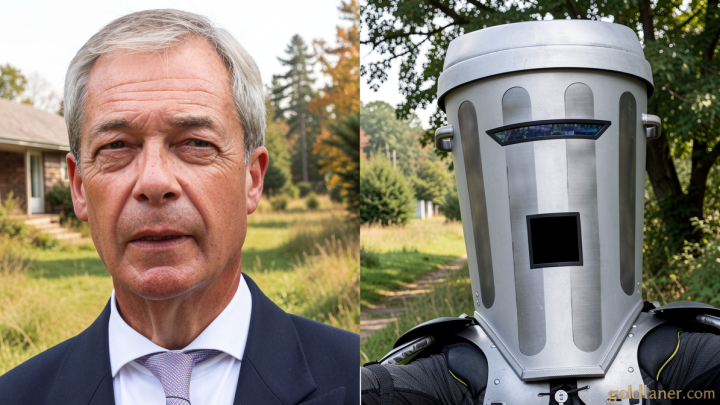 Nigel Farage wins election in which his main rival was a trash can
