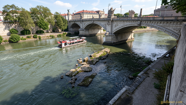 Low water in Rome’s drought-hit Tiber river exposes ancient ruins of Nero’s Bridge