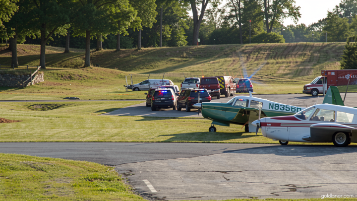 Police helicopter and small plane collide in the air near Pennsylvania airport