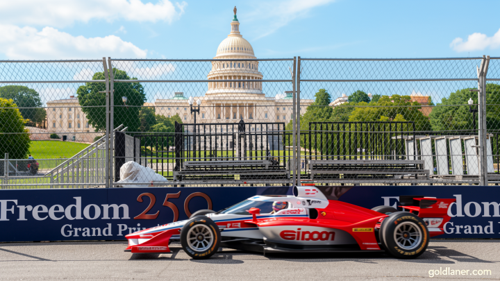 Inside DC’s historic heart, an IndyCar race backed by Trump kicks into gear
