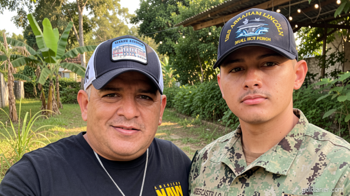 He was waiting for his son to return from the USS Lincoln. Then Border Patrol arrested him