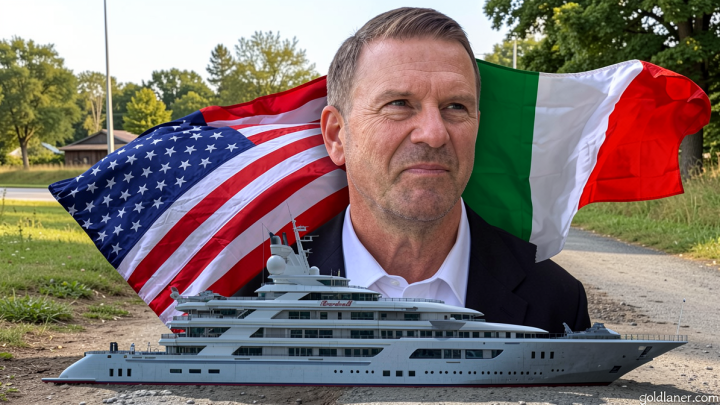 Trump’s ambassador to Italy is cruising the Med on a $450M yacht