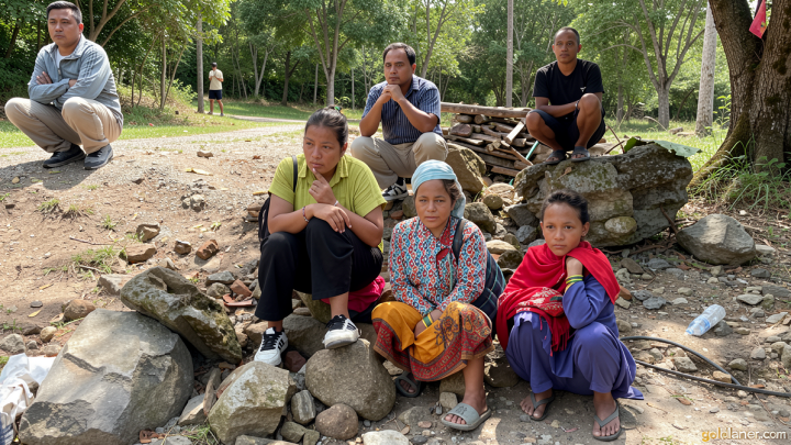 Around the world, people desperately search for news of missing loved ones after Nepal-China floods