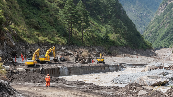 Overflowing lake adds new danger to desperate rescue efforts following China-Nepal disaster