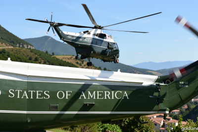 Report reveals communication issues before jet got too close to Trump’s Marine One — and role White House construction played