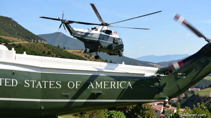Report reveals communication issues before jet got too close to Trump’s Marine One — and role White House construction played